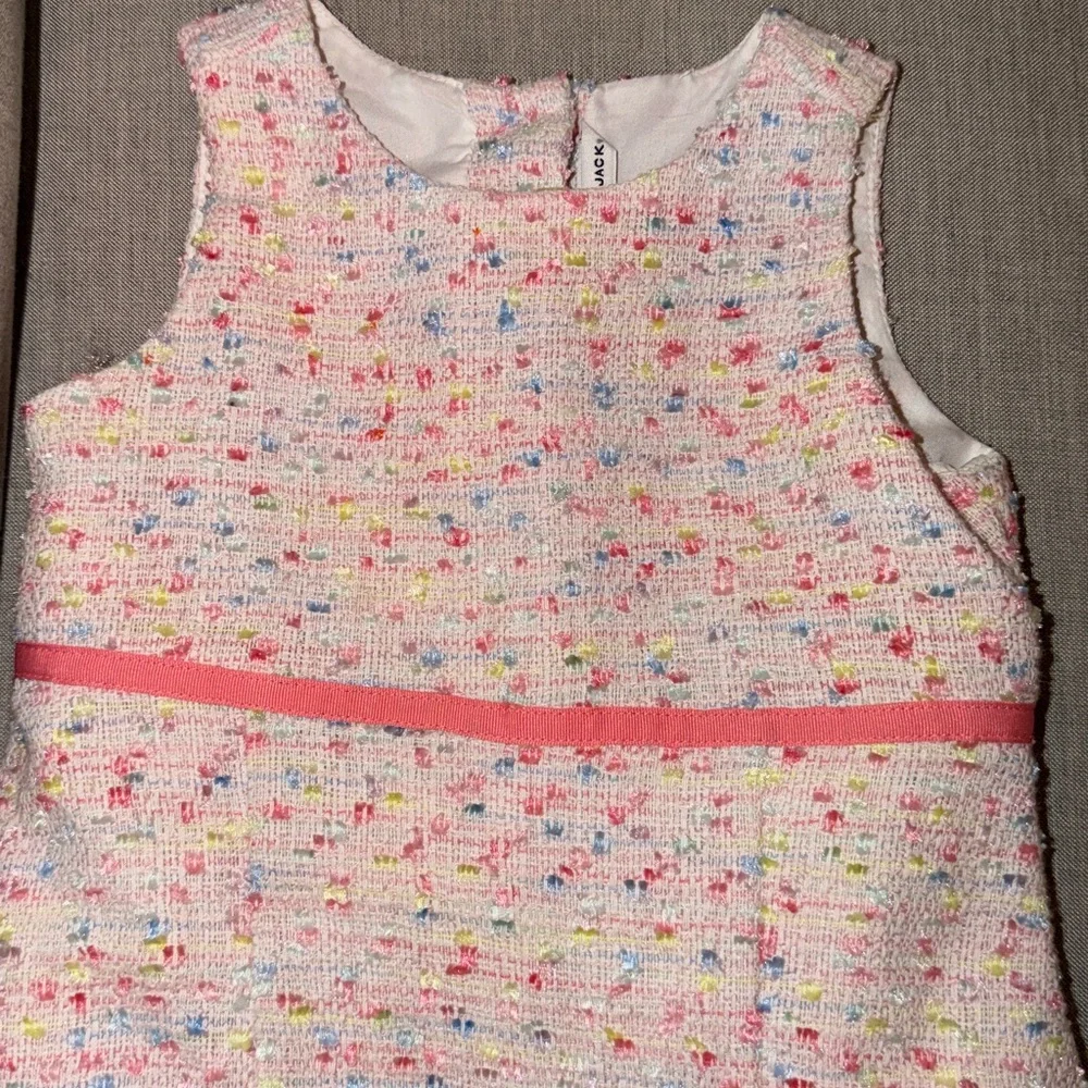 Janie and Jack Pink and Red Ruffle Dresses - Picture 4 of 6